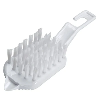 Obrázek KC BLUE Kartáč na zeleninu s nylonovými štětinami, plast, bílý, 15 x 6 cm (6 2½ palce)
