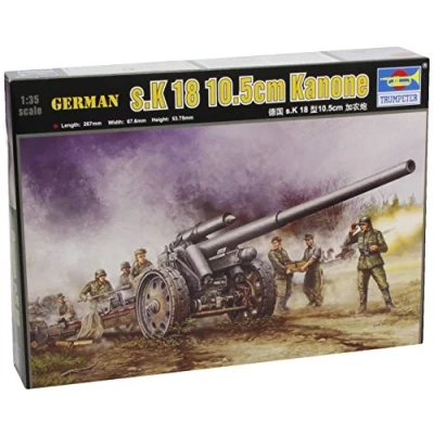 Obrázek Trumpeter 02305 modelářská sada German s. 10 cm K.18 Cannon