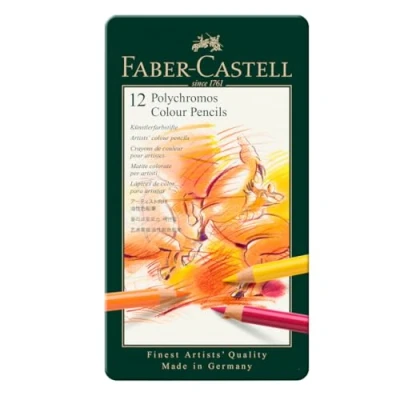 Obrázek Faber Castell Umělecké pastelky, 36 ks v kovovém pouzdru