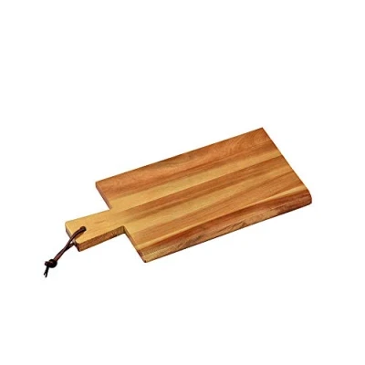 Obrázek KESPER Krájecí prkénko s rukojetí, materiál: Akátové dřevo, rozměry: 35 x 18 1,5 cm, barva: hnědá, přírodní 28191