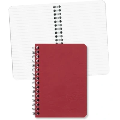 Obrázek Clairefontaine 785962C spirálový sešit (Age Bag linkovaný, 9,5 x 14 cm, 50 listů) 1 kus červený