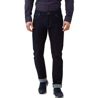 Obrázek BRAX Pánské Style Chuck Five Pocket Slim Jeans, Tmavě modrá, 38W / 36L
