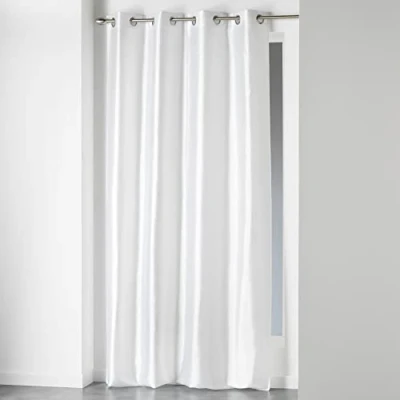 Obrázek Douceur D &#039;Intérieur závěs Polyester 140 x 240 cm, bílá, 140x1x240 cm