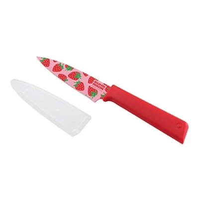 Obrázek Kuhn Rikon 20490 COLORI Funky Fruit nůž na jahody, nerezová ocel 18/8