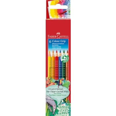 Obrázek FABER CASTELL 112406 sada pastelek Colour Grip 2001, 6 kusů v kartonovém pouzdře