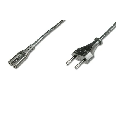 Obrázek ASSMANN síťový připojovací kabel, verze EU, Euro CEE 7/16 na C7, konektor/zdířka, H03VVH2 F, 0,75 mm², délka 1,8 m