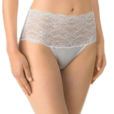 Obrázek Calida Dámské kalhotky Sensual Secrets z viskózy s krajkovými vsadkami, Alabaster Crème