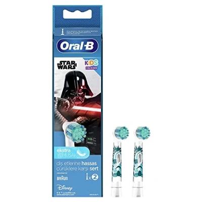 Obrázek Náhradní kartáčky Oral B Stages Power Star Wars (pro dětské elektrické zubní kartáčky)
