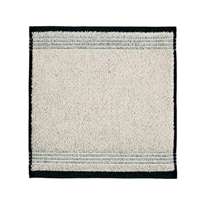 Obrázek möve Eden žínka bordura 30 x cm z 80 % bavlny / 20 len, nature black