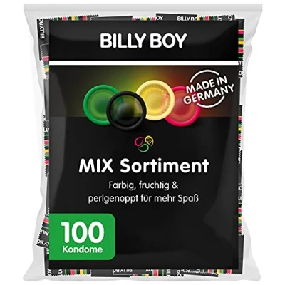Obrázek Billy Boy Kondomy Mix sortiment, 100 kusů