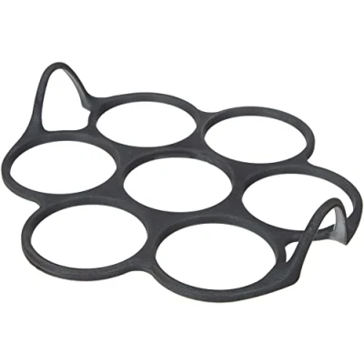 Obrázek Patisse 19233 forma Pro 7 Mini Blinis StarFlex ze silikonu Černá 23 x 5 cm