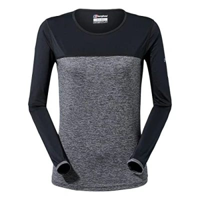 Obrázek Berghaus Damen Voyager Langärmeliges Tech T shirt Base Layer