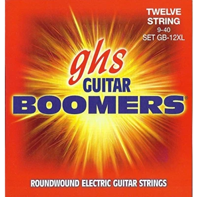 Obrázek GHS Boomers 12 String Electric guitar sada Extra Light 09 40