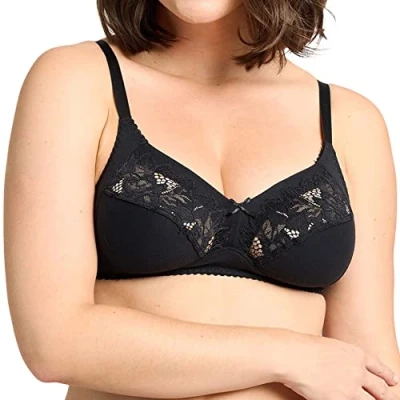 Obrázek Sans Complexe Damen Coton d&#039;Arum 754438 BH, Schwarz, 80D