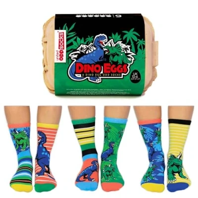 Obrázek Dino Eier Oddsocks Socken in 30,5 39 im 6er Set Strumpf