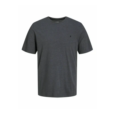 Obrázek Jack &amp; Jones CREW NECK Jednoduché tričko, Muži, Velikost: Small, Dark grey melange