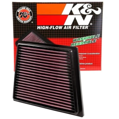 Obrázek K&amp;N 33 2955 vzduchový filtr motoru: vysoký výkon, prémie, omyvatelný, náhradní filtr, zvýšený 2008 2019 (Fiesta, Figo, KA Plus, B Max, EcoSport, Tourneo, Transit Courier)