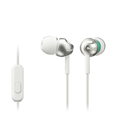 Obrázek Sony MDR EX110APW sluchátka do uší bílá