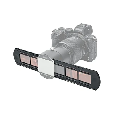 Obrázek JJC Filmstreifenhalter, 35 mm Negativschlitze, für Nikon ES 2 Film Digitalisierer Adapter und andere Negative Digitalisierung Kopieren Restauration Zubehör