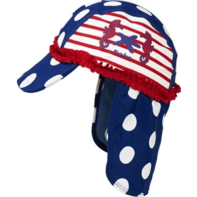 Obrázek Playshoes Dívčí kšiltovka s UV ochranou Mořský koník čepice, Vícebarevná (original 900), 53