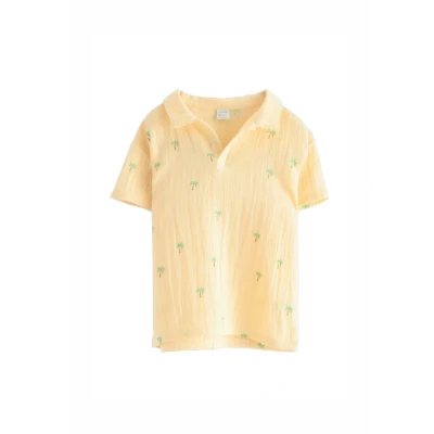 Obrázek Lindex Gauze Polotričko pro děti, Velikost: 92, Light dusty yellow