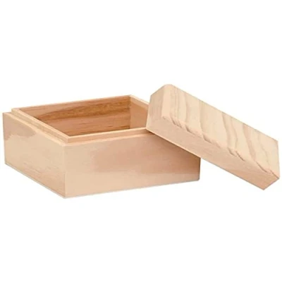 Obrázek Glorex Dřevo box, Dřevo, přírodní, 9 x 7 cm