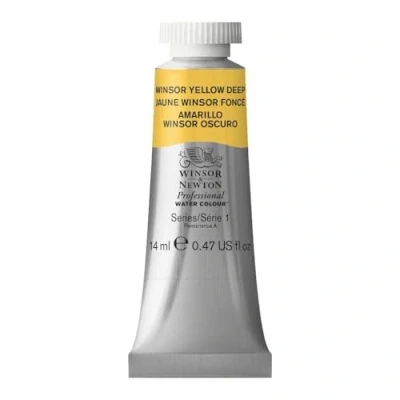 Obrázek Winsor &amp; Newton Profesionální akvarelové barvy 0105731, živé vodní v umělecké kvalitě, vysoká zářivost barev a zářivost, stálé na světle, archivní kvalita, tuba 14 ml tmavě modrá