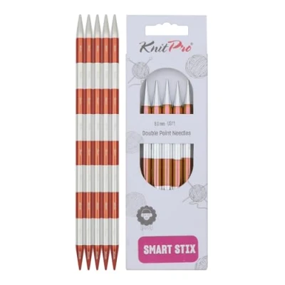 Obrázek Hra jehlic KnitPro 42035 SmartStix, kov, pestrá, 20 cm, 7 mm