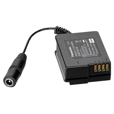 Obrázek Panasonic LUMIX DMW DCC8GU9 spojka (vhodná pro DMC GH2/G6/5/FZ200/FZ1000/FZ300, pouze se síťovým adaptérem AC8)) černá