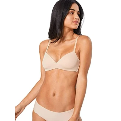 Obrázek Skiny women&#039;s multifunctional wireless padded bra Micro Essentials, Béžová