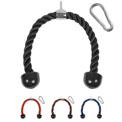Obrázek Yes4All SX2G lano na tricepsy, 68. 6 cm, černé