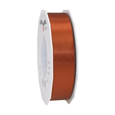 Obrázek PRÄSENT C.E. Pattberg Satin Zimt, 25 m Satinband zum Einpacken von Geschenken, mm Breite, Geschenkband Dekorieren &amp; Basteln, Dekoband, Anlass