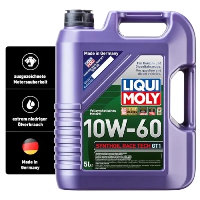 Obrázek LIQUI MOLY Synthoil Race Tech GT1 10W 60 5 L plně syntetický motorový olej výr. č.: 1391