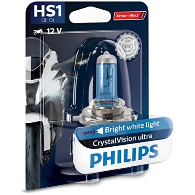 Obrázek Žárovka do světlometu motocyklu Philips 12636BVBW CrystalVision ultra Moto HS1, 1 kus