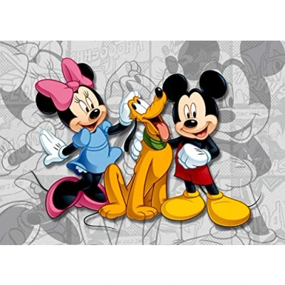 Obrázek AG Design Fototapeta FTDNm5204 Photomurals Disney Mickey Mouse, 160 x 110 cm
