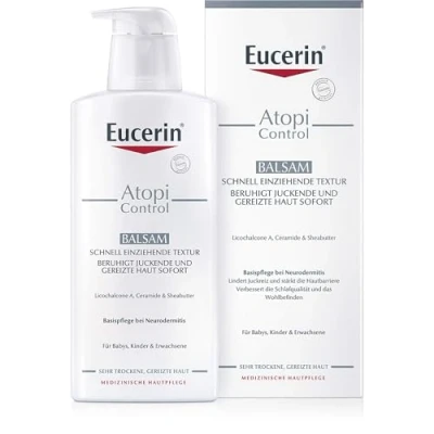 Obrázek Eucerin AtopiControl uklidňující lehký balzám, 400 ml balzám