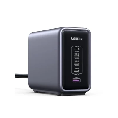 Obrázek UGREEN USB C Ladegerät, Nexode 300W Charger PD 3.1 GaN Netzteil 5 Ports PPS kompatibel mit MacBook Pro 2021 16&quot;, Air, Surface Book, iPhone 16 Max,