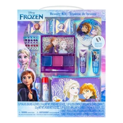 Obrázek Disney Frozen 2 dětská Sada líčidel Dívčí make up s lebem na rty, lak nehty a další Dárek k narozeninám pro děti od 3 let Townley Girl