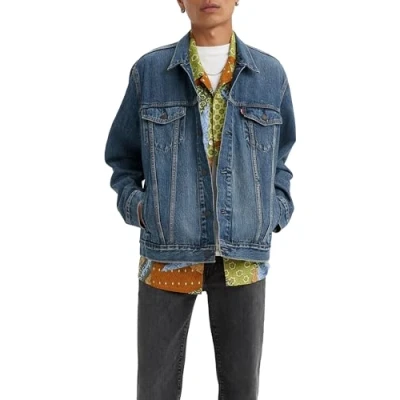 Obrázek Levi&#039;s THE trucker Jacket Džínová bunda, Muži, Velikost: Medium, Terrace