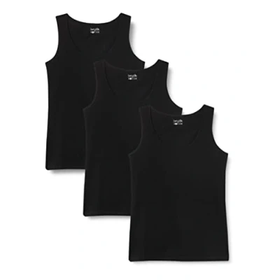 Obrázek berydale Dámský tank top ze 100% bavlny v multibalení, černá
