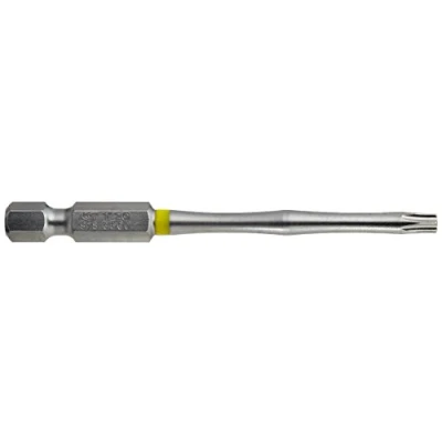 Obrázek KS Tools 9183561 Torsion power Bit TX, 75 mm, T20 1/4 (5 kusů), chromovaný saténový, 4042146478080