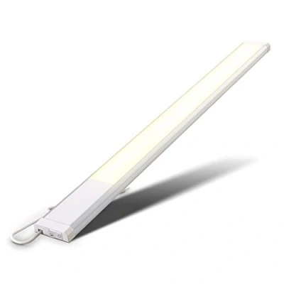Obrázek B.K.Licht LED lišta se spínačem, teplá bílá barva světla, vč. propojovacího kabelu, podhledové svítidlo do kuchyně, světelná osvětlení skříně, kuchyňská lampa, 57,5 x 4,9 1,3
