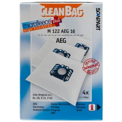 Obrázek Cleanbag M 122 AEG 16 Prachový sáček