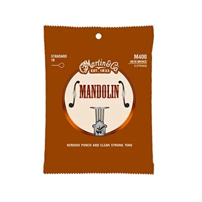 Obrázek MARTIN M400 Cordes Mandoline 80/20 Bronzová lehká,