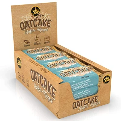 Obrázek All Stars Oatcake ovesné tyčinky Just Oats I 12 energetických tyčinek po 80 g proteinová tyčinka s ovesnými vločkami a kvalitními sacharidy sladká müsli super saturační
