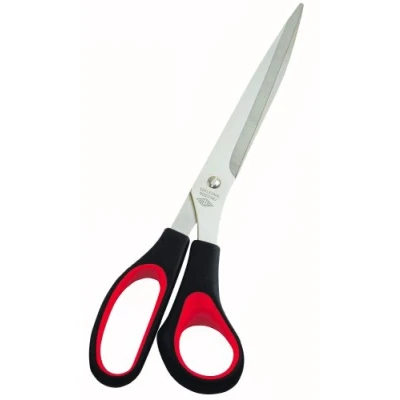 Obrázek Wedo Nůžky 97610 (ušlechtilá ocel Soft, 10 palců, měkká rukojeť 25,5 cm) černá/červená