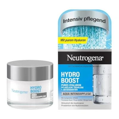 Obrázek Neutrogena Hydro Boost pleťový krém, Revitalising Booster s hyaluronem a antioxidanty, bez oleje, 50 ml