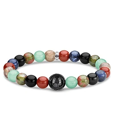 Obrázek Thomas Sabo Náramek pestrý sterlingové stříbro 925 A1943 353 7, Ušlechtilý kov, Aventurín