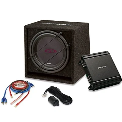 Obrázek Alpine SBG 30KIT Subwoofer 12, 800 W, V Power zesilovač s 550 W