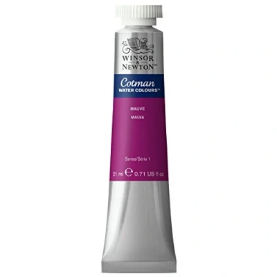 Obrázek Winsor &amp; Newton 0308398 Cotman akvarelová barva s vynikající průhledností, barevnou silou a zpracovatelskými vlastnostmi, vodní 21 ml tuba sléz